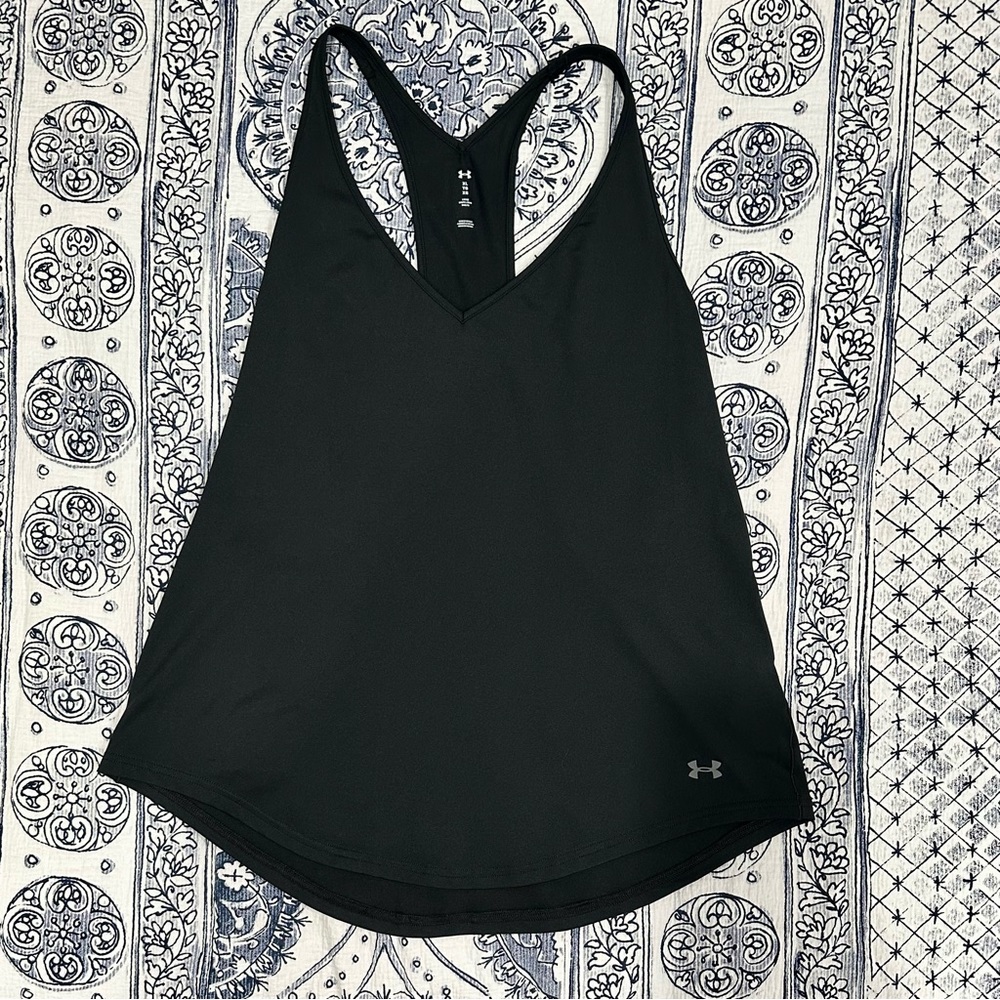 Under Armour Racerback Tank (Black) XL NWOT